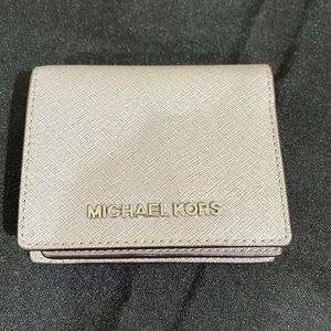NWOT Michael Kors gray wallet